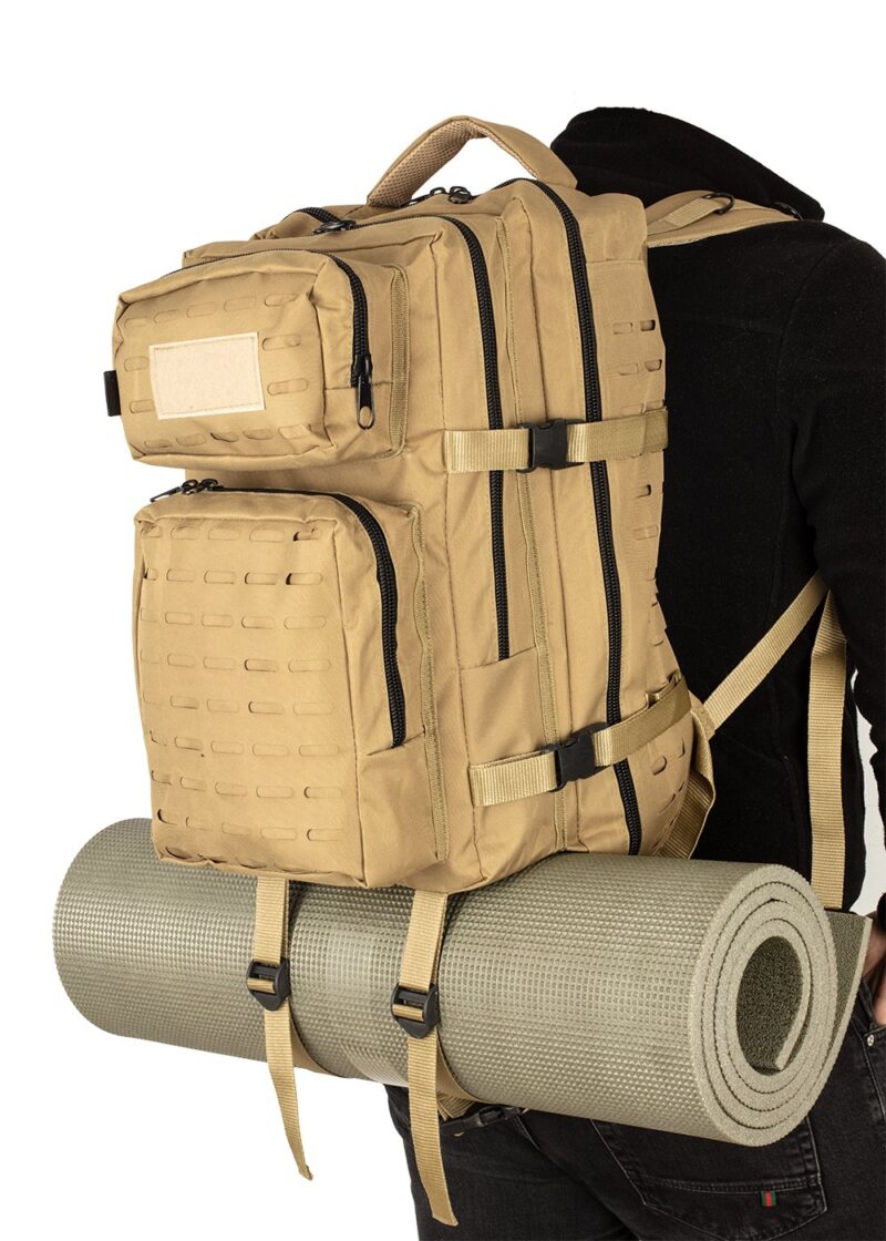 Safari Nano Çöl Rengi Cordura Kumaş Taktikal Sırt Çantası - Image 2