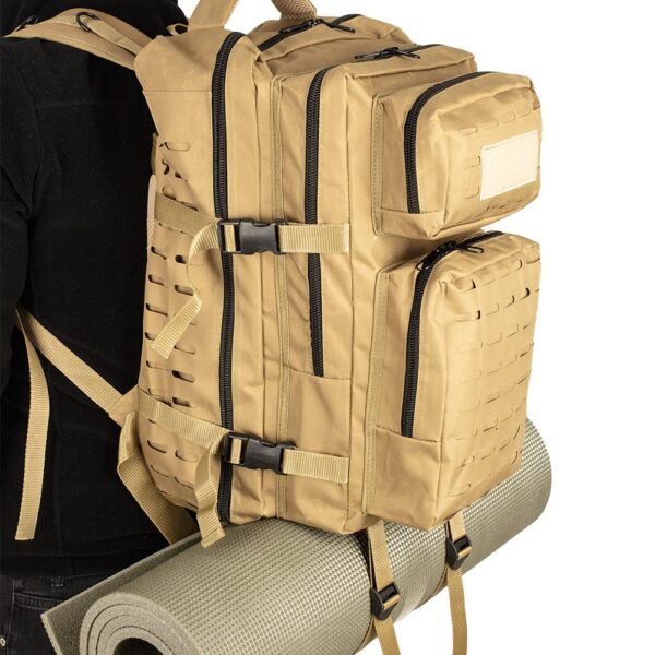 Safari Nano Çöl Rengi Cordura Kumaş Taktikal Sırt Çantası