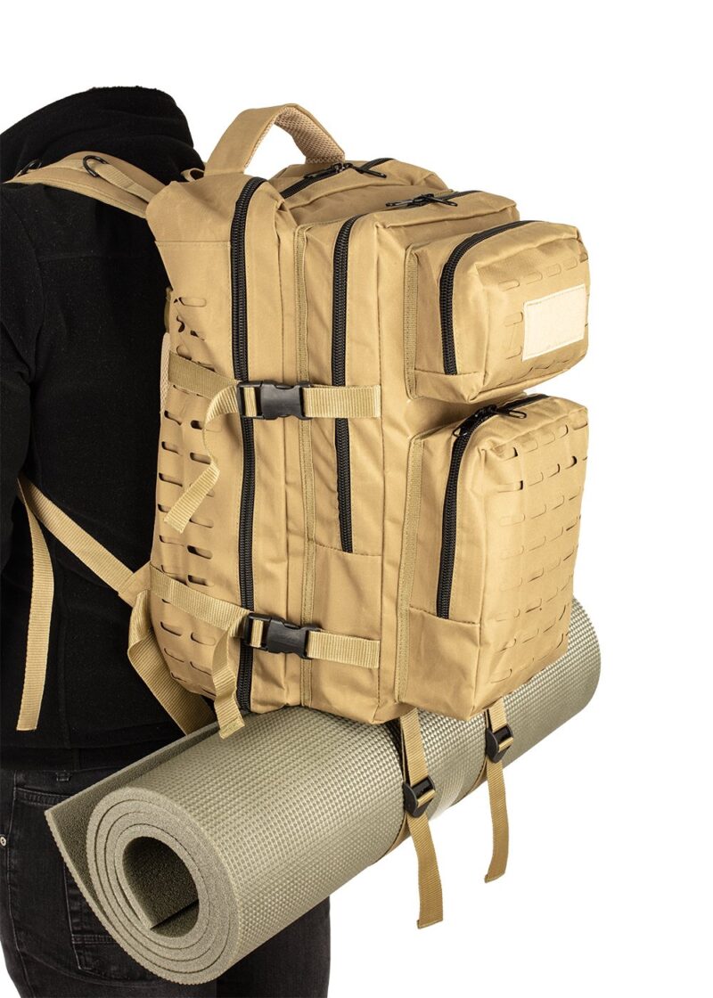 Safari Nano Çöl Rengi Cordura Kumaş Taktikal Sırt Çantası