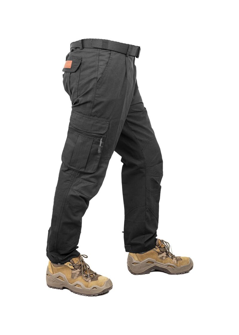 Safari Nano Outdoor Siyah Taktik Kamp Pantolonu - Image 3