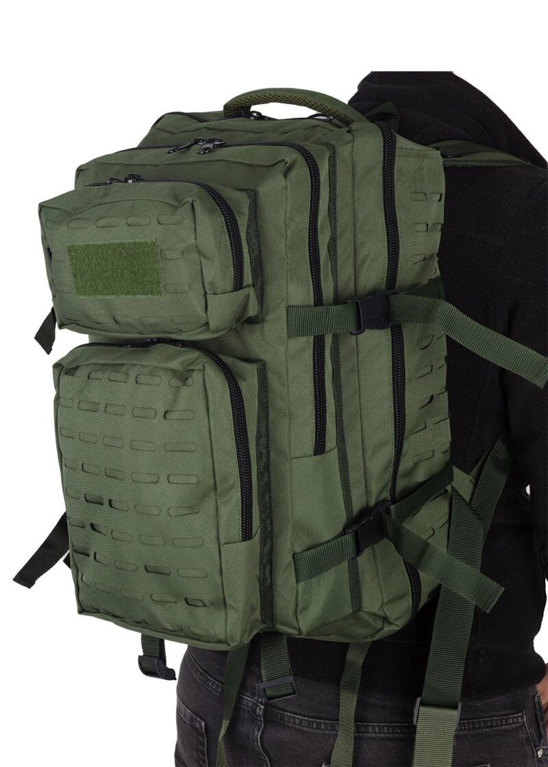 Safari Nano Haki Cordura Kumaş Taktikal Sırt Çantası - Image 2