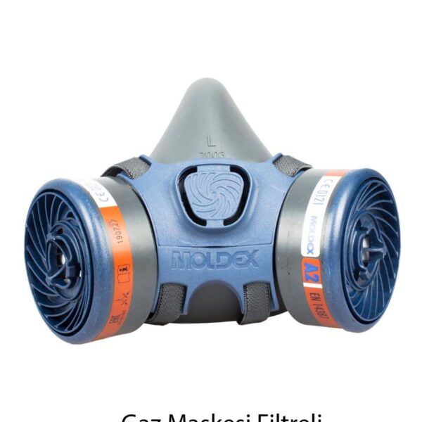 Moldex Yarım Yüz Maskesi Ve Gaz Filtresi