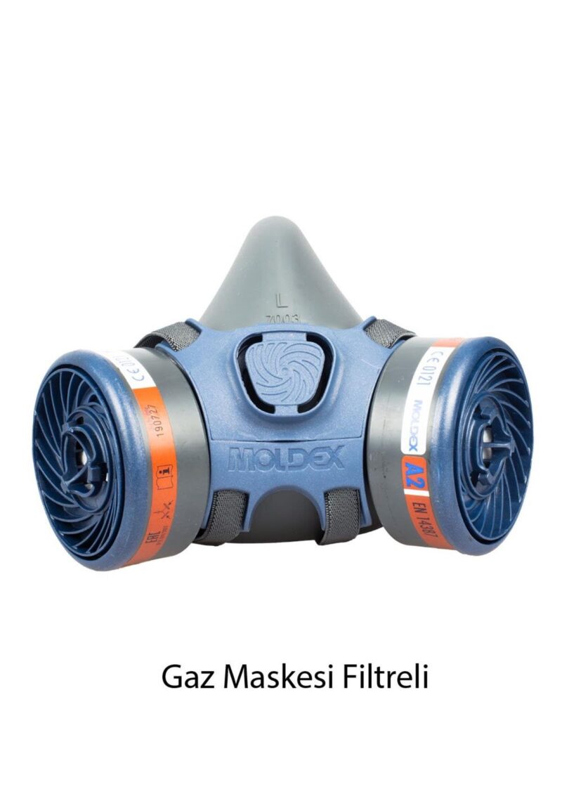 Moldex Yarım Yüz Maskesi Ve Gaz Filtresi