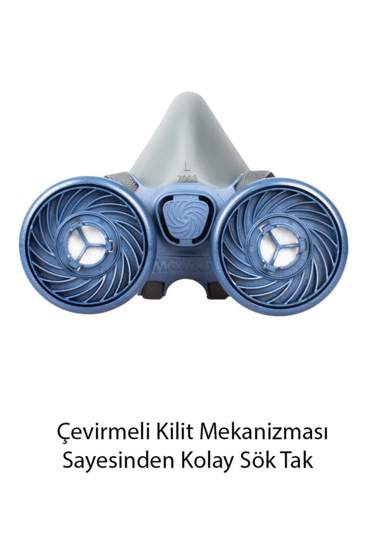 Moldex Yarım Yüz Maskesi Ve Gaz Filtresi - Image 2