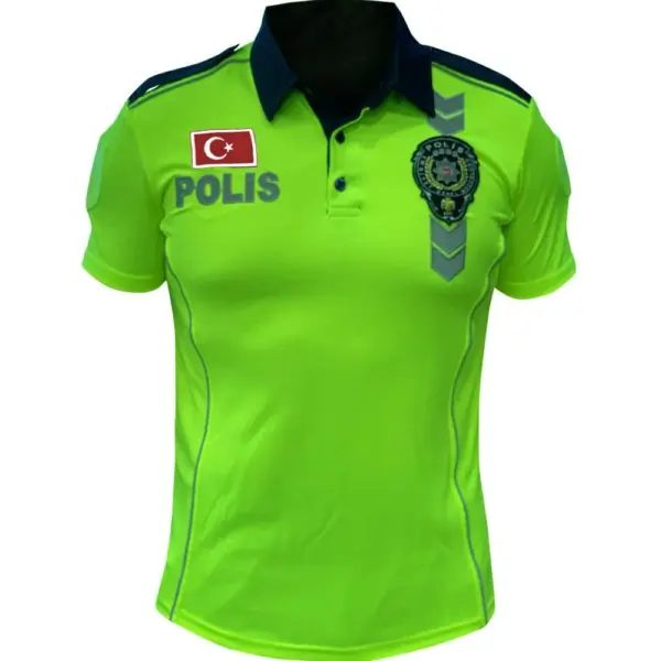 Kısa Kol Trafik Polis Tişörtü