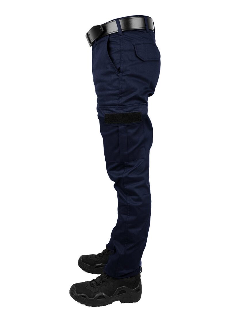 Lacivert Likralı Outdoor Gabardin Kargo Pantolon - Image 2
