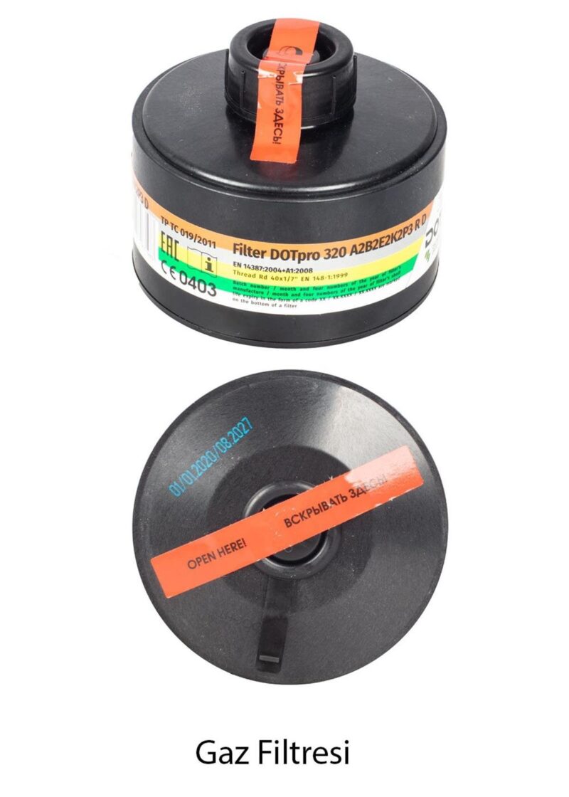 Mag-4 Tam Yüz Maske Ve Dot Pro 320 Gaz Filtresi - Image 3