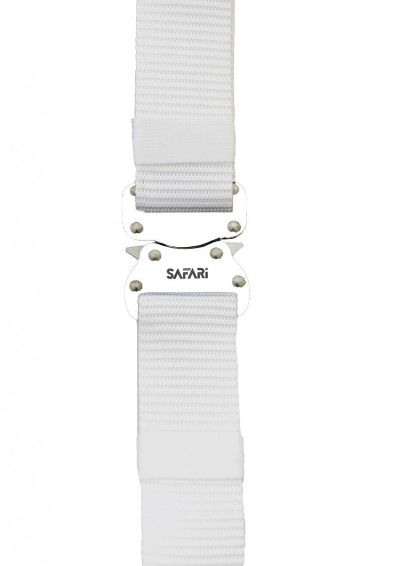 Safari Nano Beyaz Renk Metal Tokalı Palaska - Image 2