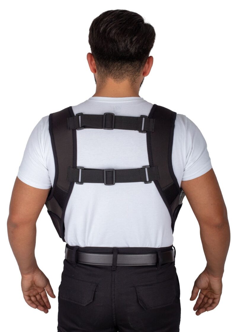 Safari Çift Silahlı Koltuk Altı Neopren Silah Kılıfı - Image 4