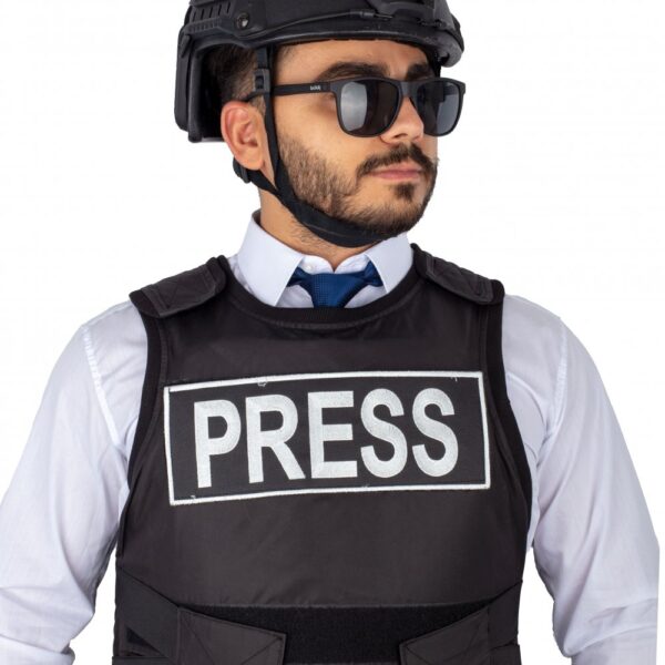 Safari Nano Press Basın Medya Kurşun Geçirmez Balistik İç Yelek