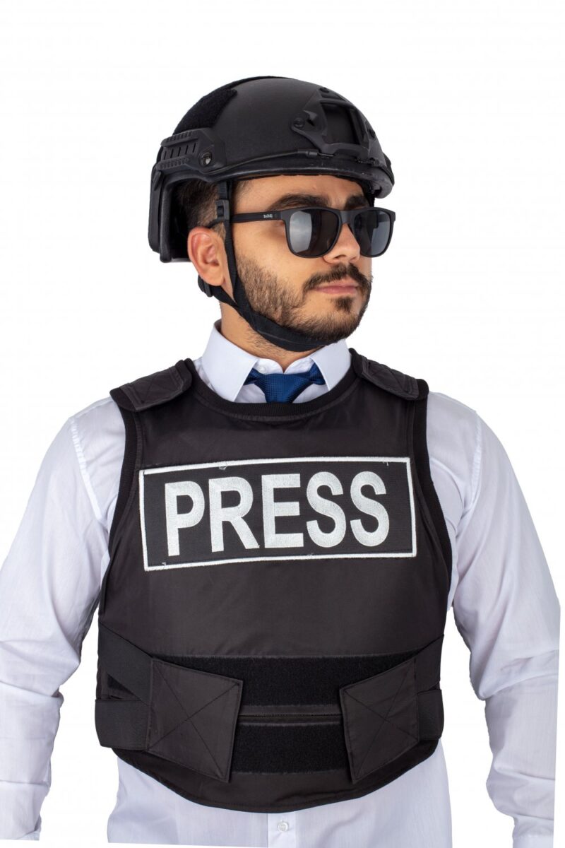 Safari Nano Press Basın Medya Kurşun Geçirmez Balistik İç Yelek