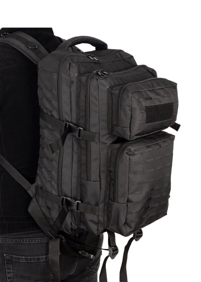 Safari Nano Siyah Cordura Kumaş Taktikal Sırt Çantası