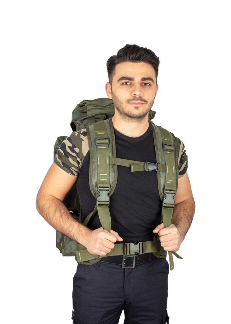 Safari Nano Yeşil Askeri Sırt Çantası - Image 2