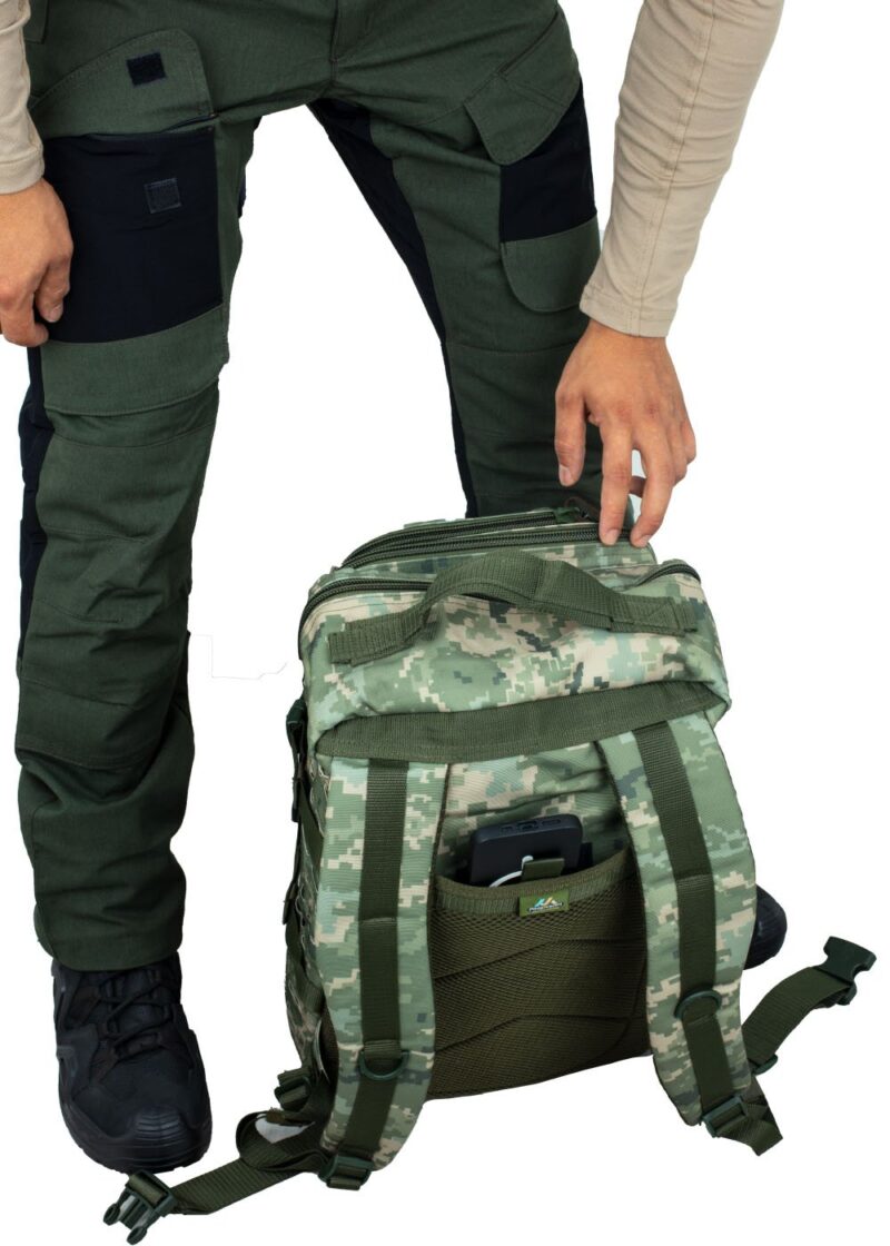 Safari Nano Taktik Sırt Çantası Piksel 45 Litre - Image 3
