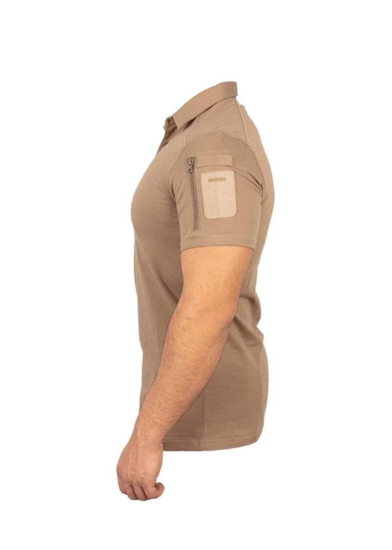 Taktikal Çöl Polo Yaka Mil-le Tişört - Image 3