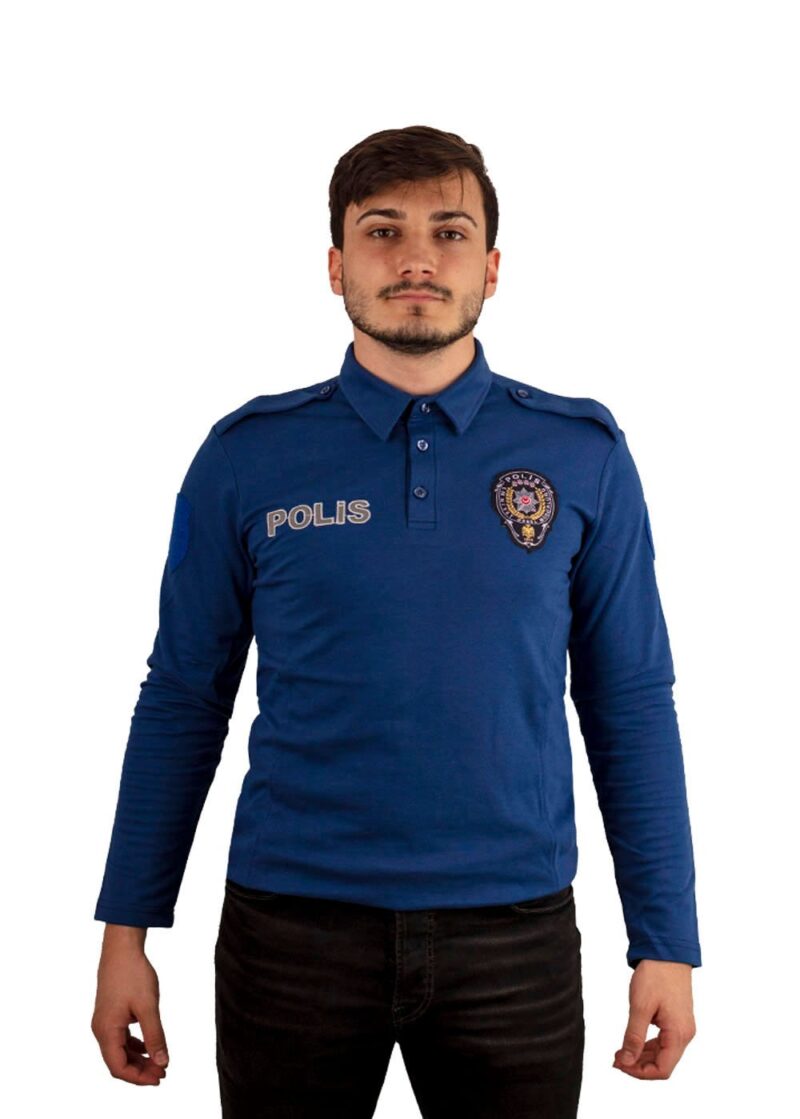 Yeni Uzun Kollu Lacost Polis Tişörtü