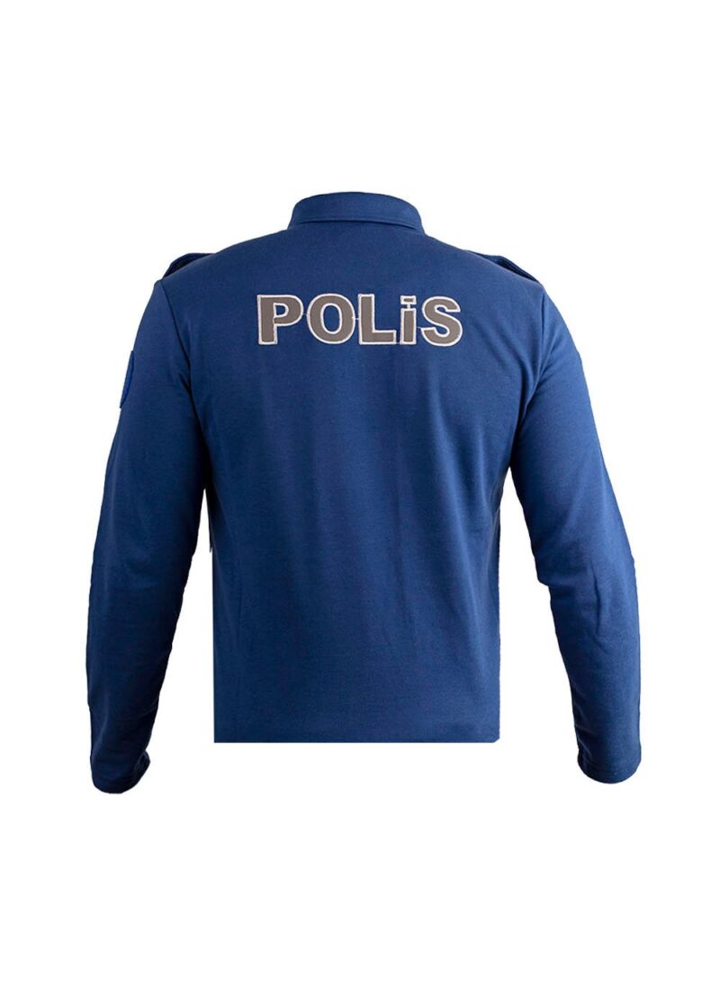 Yeni Uzun Kollu Lacost Polis Tişörtü - Image 3
