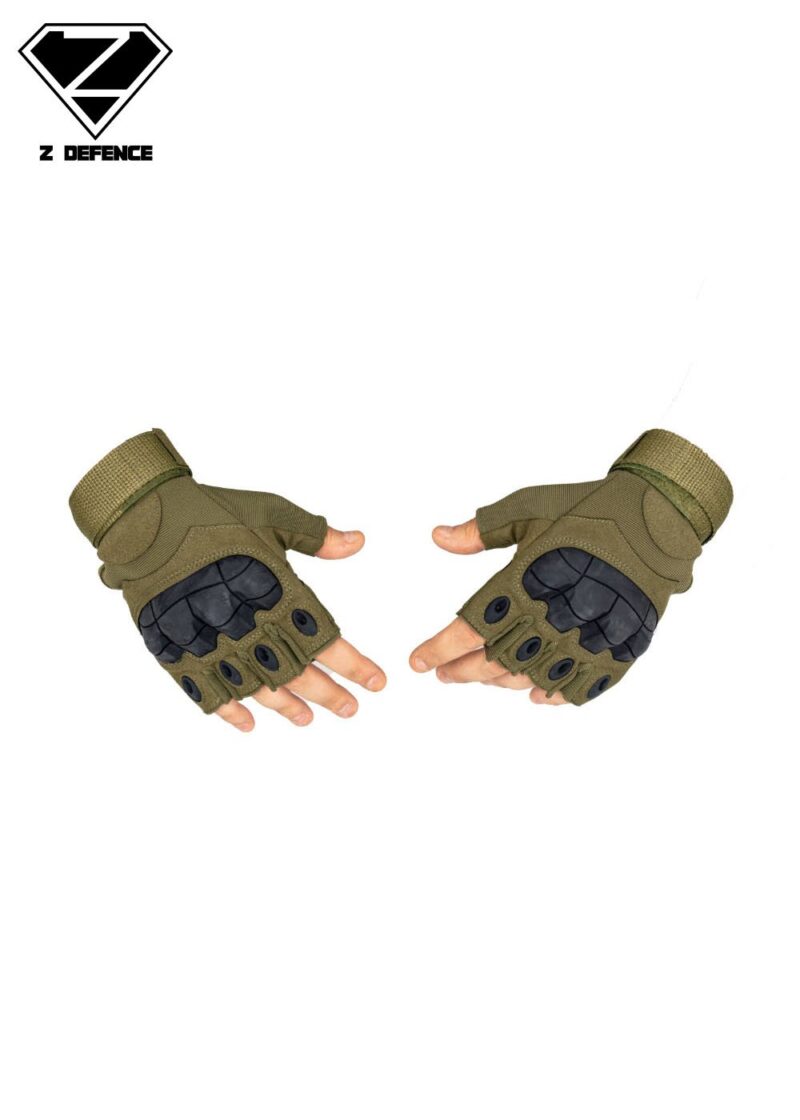Z Defence Half Finger Haki Eldiven