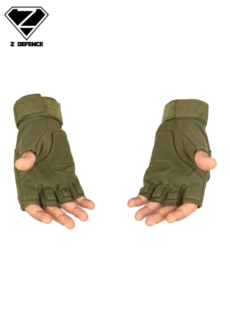 Z Defence Half Finger Haki Eldiven - Image 3