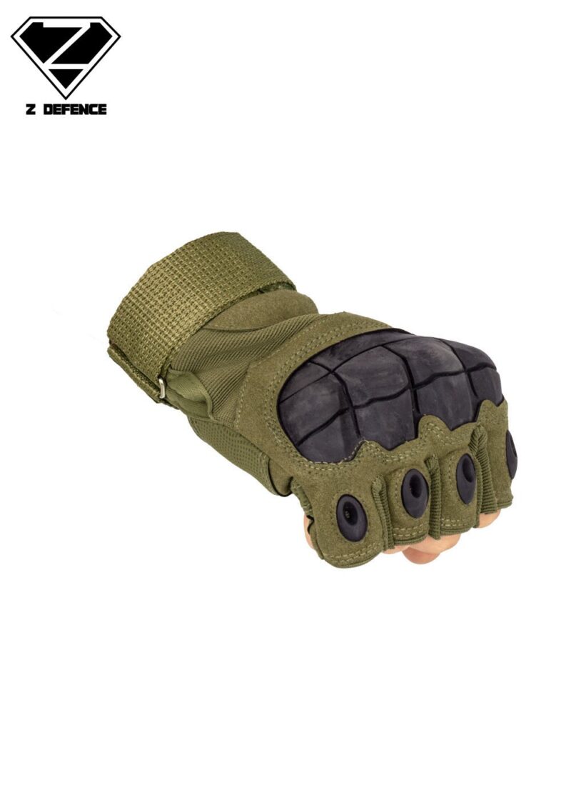 Z Defence Half Finger Haki Eldiven - Image 2